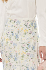 Floral Printed Wrap Skirt