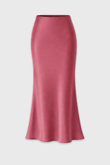 Fuchsia Slip Skirt