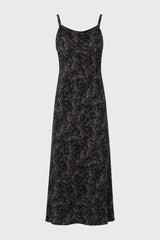 Green Paisley Printed Slip Jumper