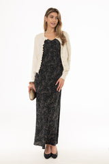 Green Paisley Printed Slip Jumper