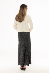 Green Paisley Printed Slip Jumper