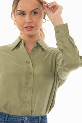 Green Slip Blouse