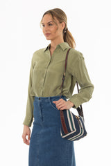 Green Slip Blouse