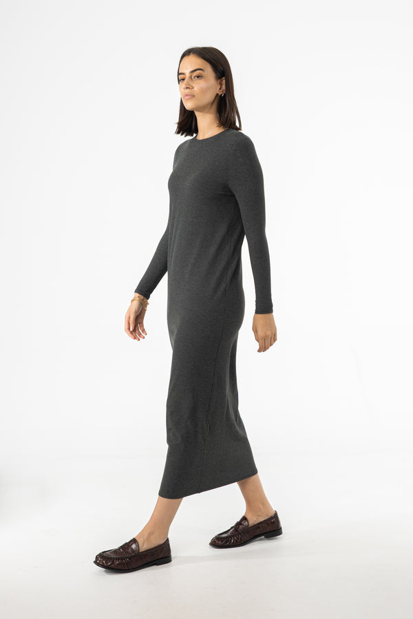 Grey Basic Maxi