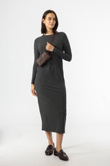Grey Basic Maxi