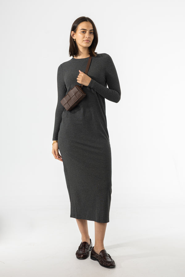 Grey Basic Maxi
