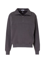 Grey Half Zip Sweatshirt