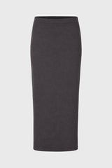 Grey Solid Skirt Legging
