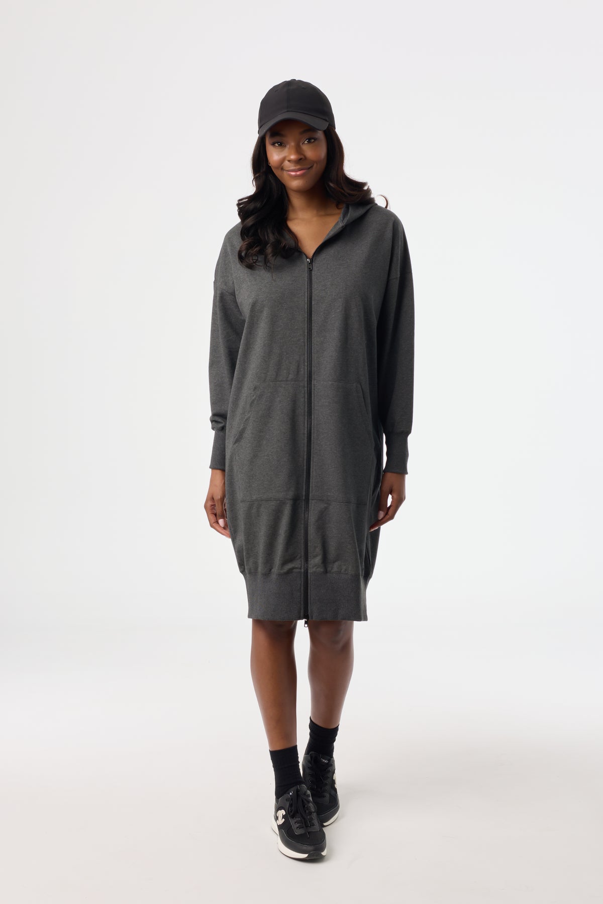 Flight Mode Zip Hoodie Dress（ワンピース）｜Her lip to（ハー