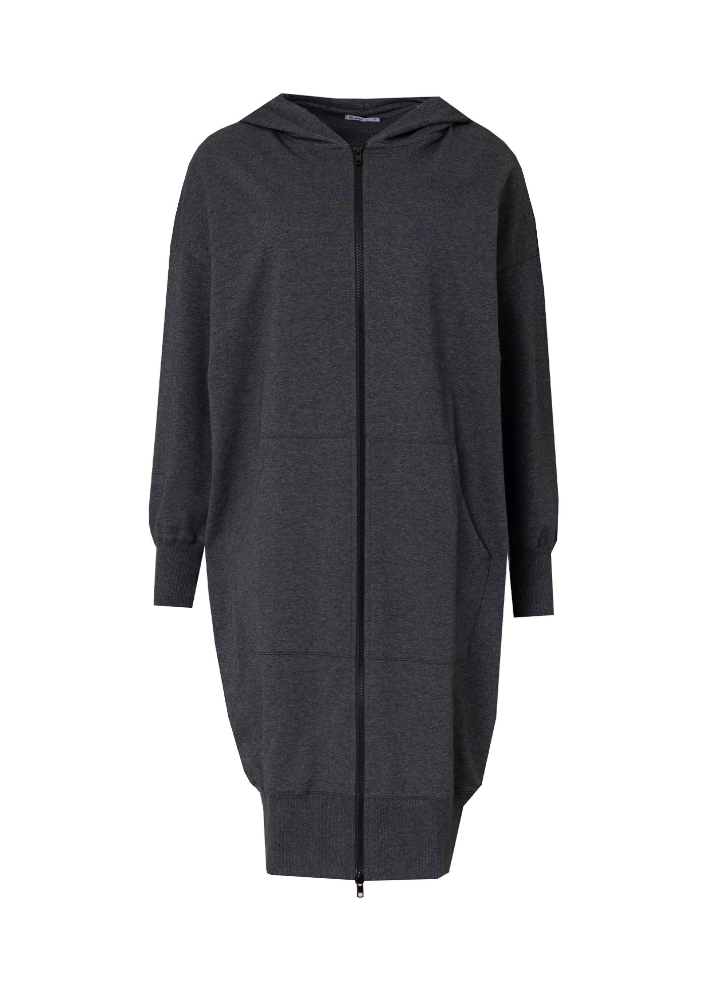 grey hooded sweater dress Vestido Play By Play Hoodie - Gris Suave