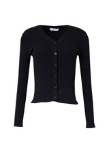 Black Knit Cardi