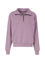 Lavender Half Zip Sweatshirt