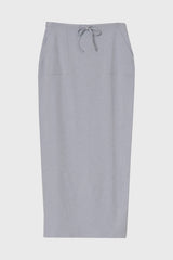 Light Blue Drawstring Skirt Legging