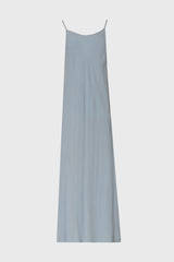 Light Blue Linen Feel Slip Dress