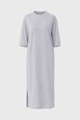 Light Blue Terry Maxi Dress
