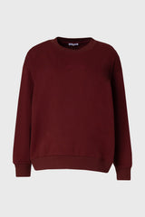 Maroon Graphic Sweatshirt