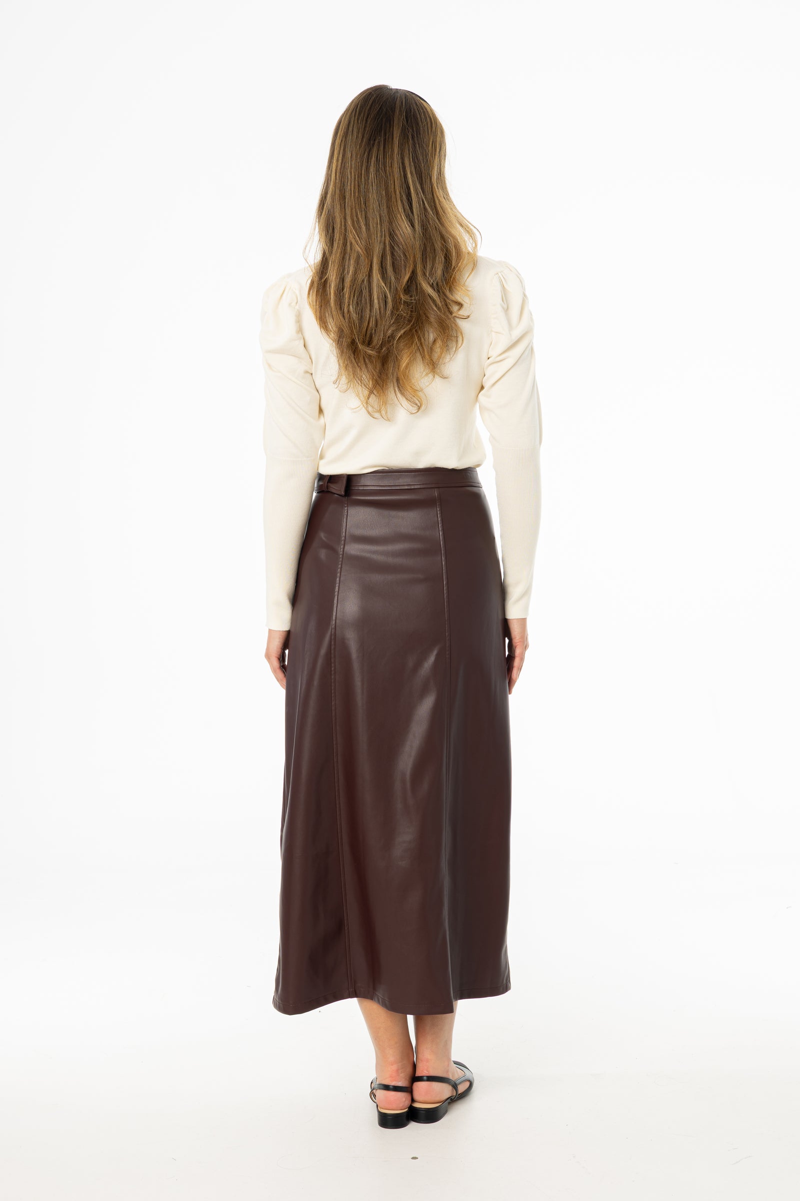 スカート DICH HENDERSON VEGAN LEATHER WRAP SKIRT スカート DICH HENDERSON VEGAN LEATHER WRAP SKIRT Wrap Vegan