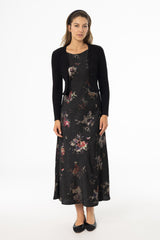 Metallic Floral Printed Slip Jumper