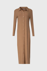 Mocha Cardi Maxi Dress