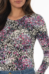 Multi Bloom Printed T-Shirt