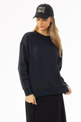 Navy Graphic Sweatshirt