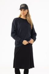 Navy Graphic Sweatshirt