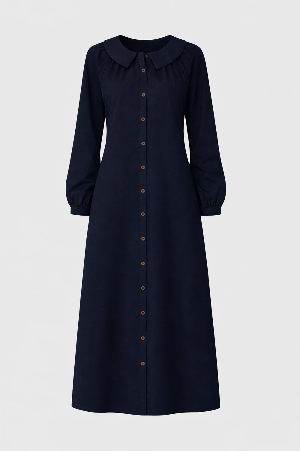 blue dress peter pan collar Navy Shirt – BLANK Cute and comfortable every Short Sleeve Twirl Dresses - Seasonal Women's Black Sequined dress Color:Kelly Foil