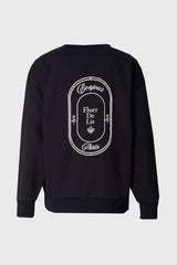 Navy Graphic Sweatshirt