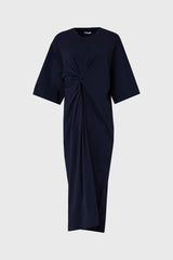 Navy Tie Knot Maxi