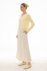 Oatmeal Linen Feel Slip Dress