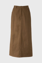Olive Everyday Denim Skirt