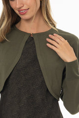 Olive Knit Overlay