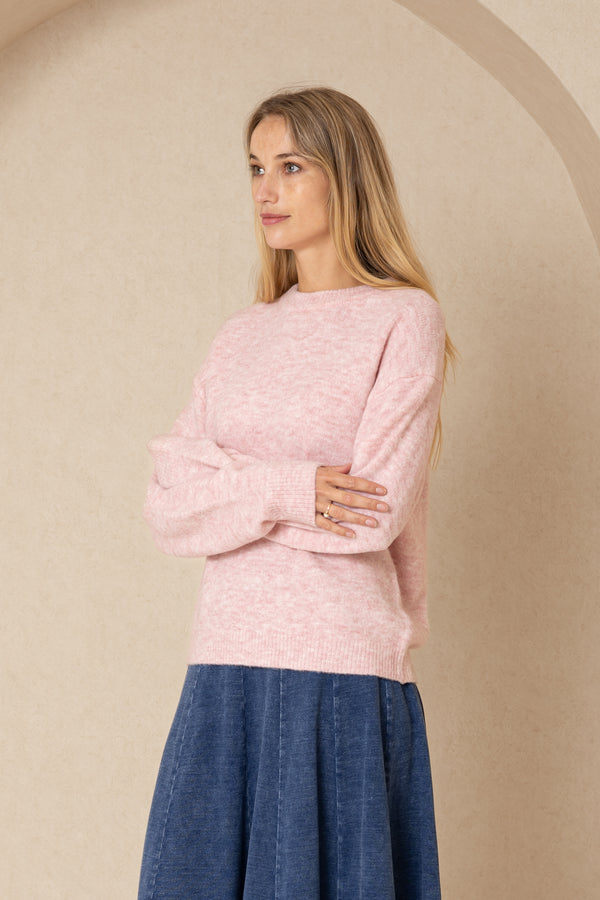 Light Pink Oversized Sweater