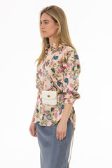 Pink Paisley Printed Blouse