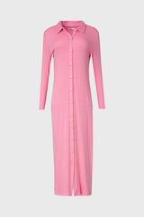 Pink Cardi Maxi Dress