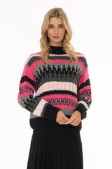 Pink Multi Knit Sweater