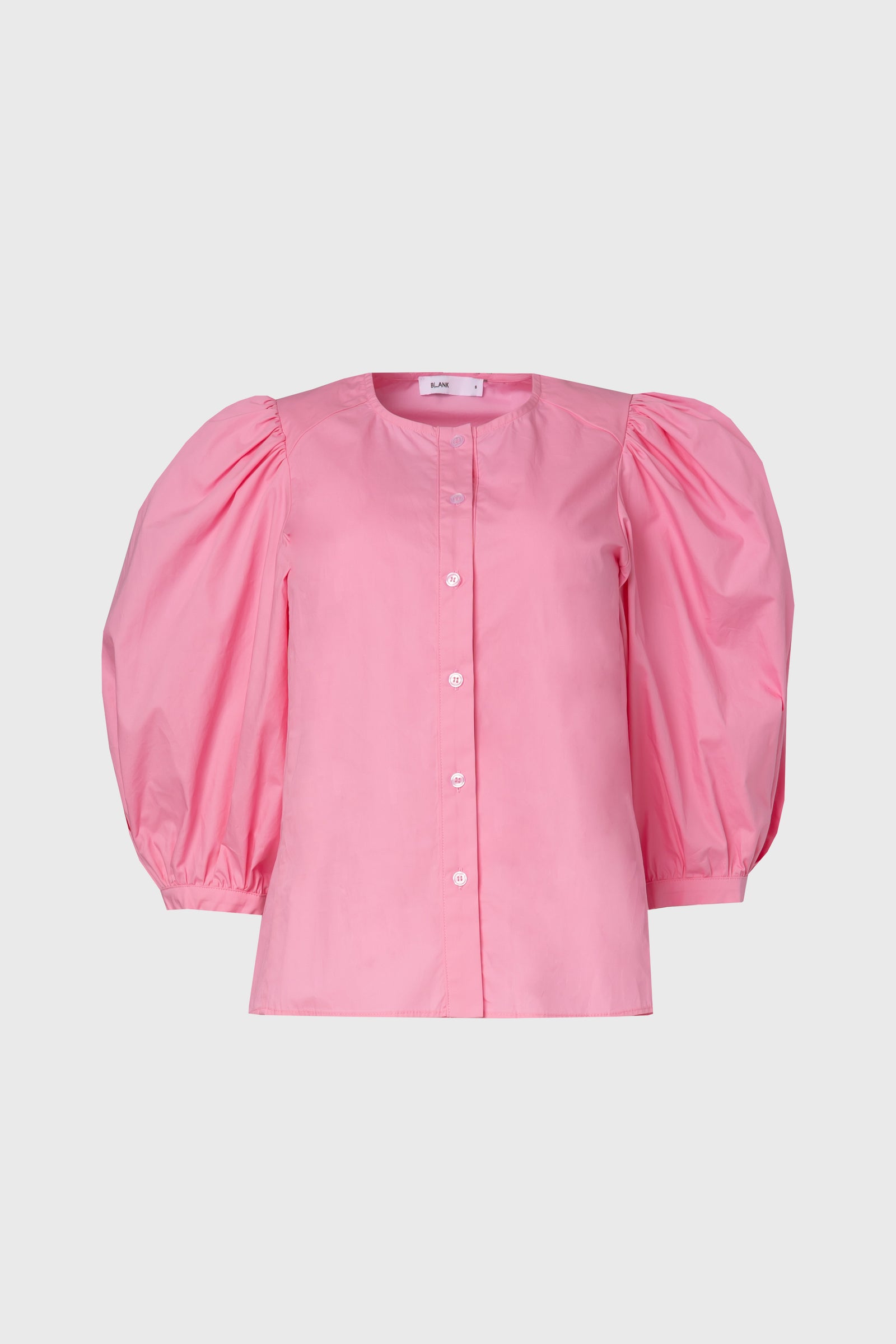 Pink Puff Sleeve Blouse – BLANK