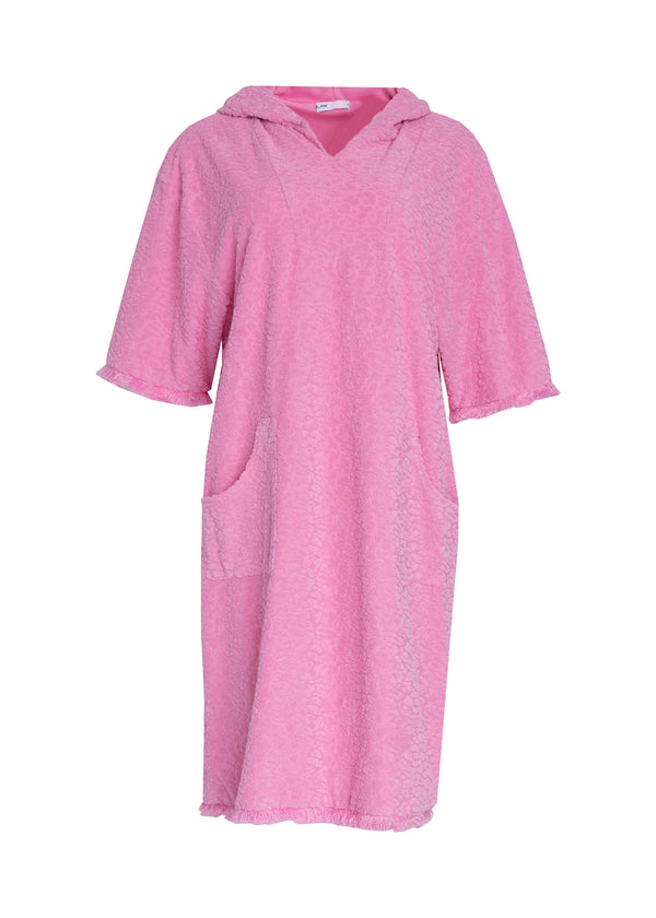 Pink Terry Robe Dress