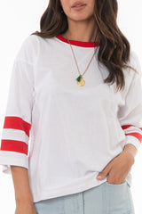 Red Varsity T-Shirt