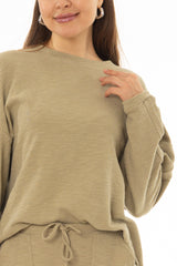 Sage Oversized Swing Top