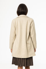 Sand Wool Coat