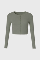 Seafoam Basic Cardigan