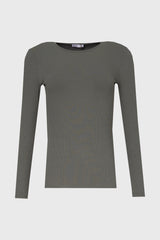 Seafoam Long Sleeve Ribbed T-Shirt