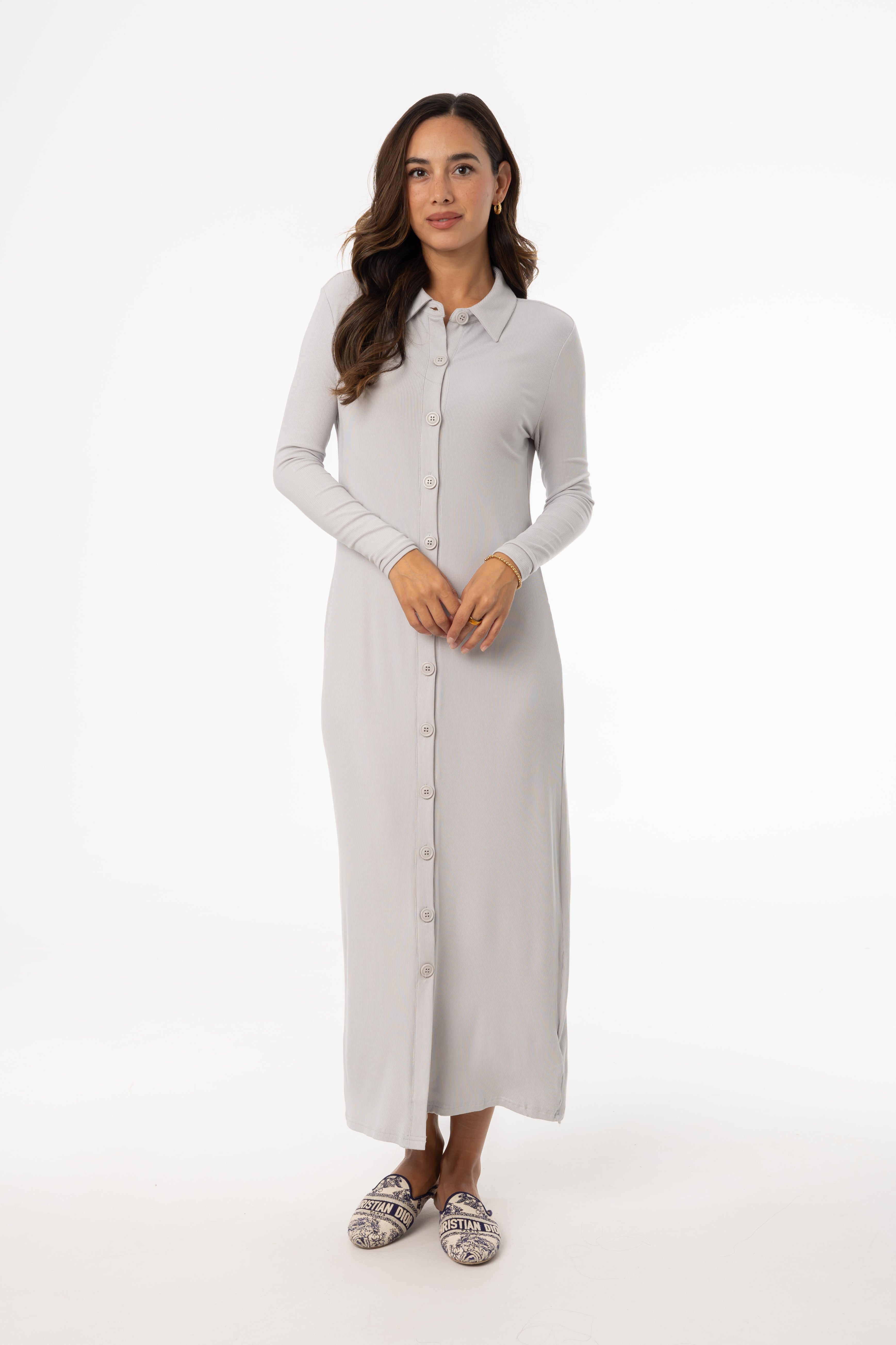 Slate Cardi Maxi Dress BLANK Slate cardi maxi dress blank