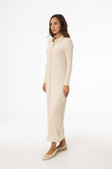 Stone Cardi Maxi Dress