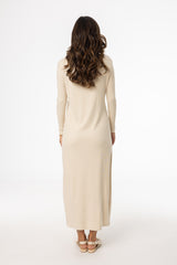 Stone Cardi Maxi Dress