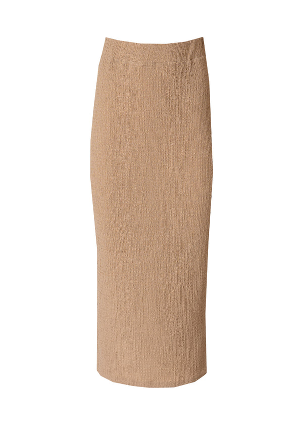 Tan Textured Skirt Set - sold separately