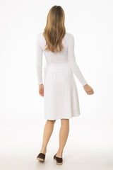 White Basic Skirt