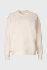 White Crossover Neck Detail Sweatshirt