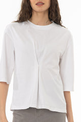 White Pinched T-Shirt